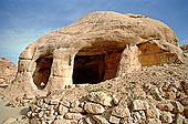 Petra - tombs at the entrance of the site 